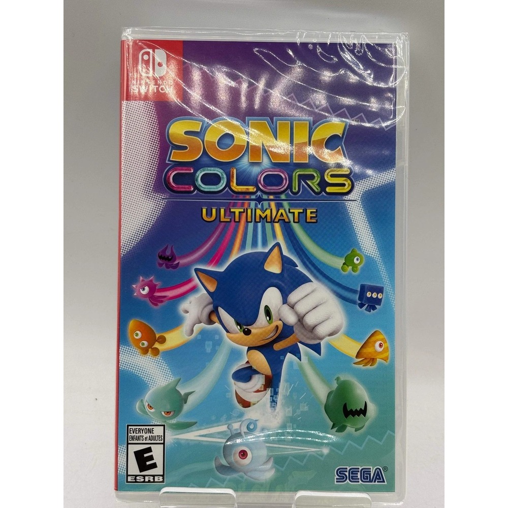 Sonic Colors Ultimate Nintendo Switch SEGA Video‎ Game New Sealed HAC P AXQ6A